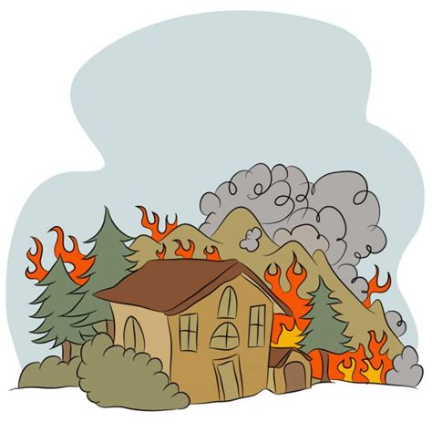Extintor de incendios dibujos animados personajes bomberos archivadores figuras imagenes gabinete de acero vistoso minimiza la apariencia del extintor de incendios. ᐈ Incendios forestales dibujos de stock, animado incendios ...