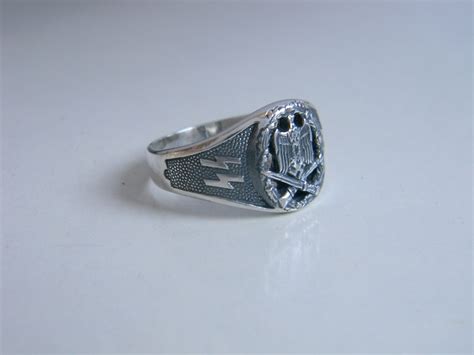 Ww2 German General Assault Badge Sterling Silver Ring Ultrasringsen