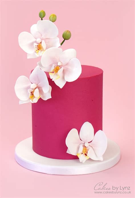 How To Make Gumpaste Sugar Orchids Cakes By Lynz