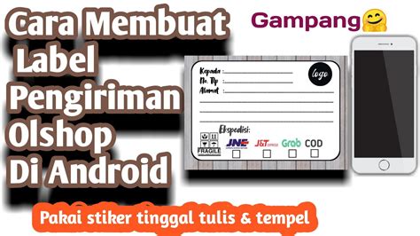Berikut adalah pengertian, jenis, dan cara membuat nota secara sederhana. nellydiary-heartbeats: Nota Olshop Dan Stiker Pengiriman ...