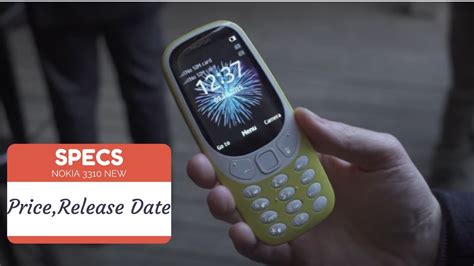 Venturebeat's evan bass reports that the new nokia 3310 handset will be unveiled at the nokia hmd event on february 26. Hindi New Nokia 3310 Specifications,Price & Release Date ...