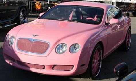 I Want It Pink Bentley Pink Car Girly Car