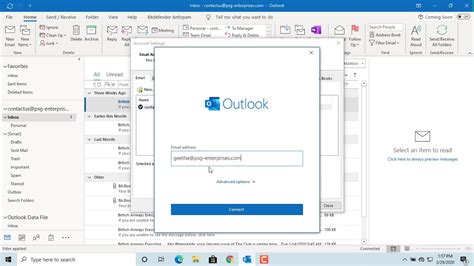How To Add A New Email Account To Outlook Office 365 คำแนะนำในการ
