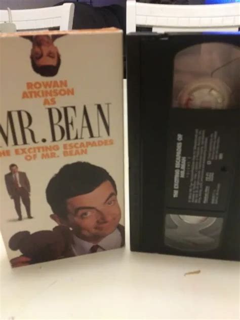 Mr Bean Vol 2 Exciting Escapades Of Mr Bean Vhs Rowan Atkinson