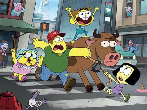Animation cartoon, adventure cartoon, comedy cartoon, family cartoon. Kidscreen » Archive » Disney gets more Big City Greens, Molang