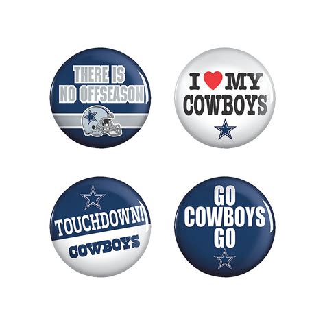NFL® Dallas Cowboys™ Buttons - Discontinued | Cowboys watch, Nfl dallas cowboys, Cowboys