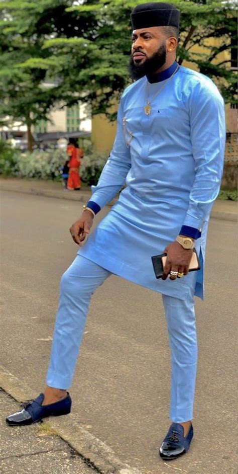 Blue African Dashiki Suit Blue Suit African Men Wedding Etsy African