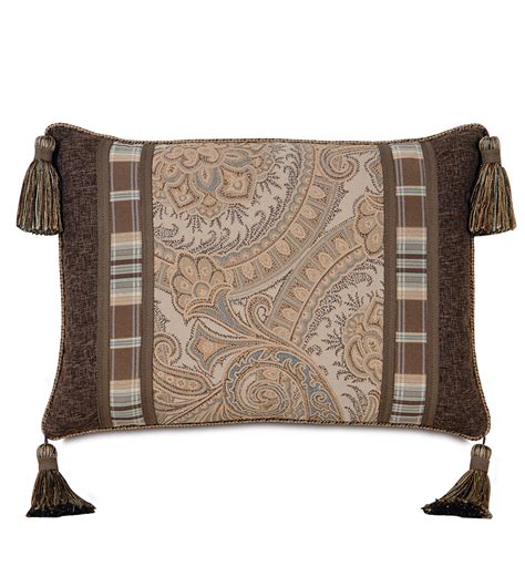 Eastern Accents Powell With Cord And Tassels Lumbar Pillow Cover