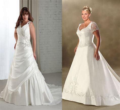 Are you one of those people who go to the shops and just buy whatever they can find in their *.* that. How can plus-size brides look slimmer on their big day ...