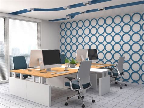 Office wallpaper in your commercial interior design - Wallscape