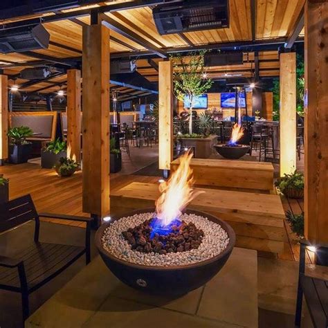 Do not make a fire pit out of concrete pavers. Zen Concrete Fire Pit | Concrete fire pits, Modern outdoor ...