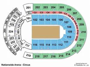 Nationwide Arena Seating Chart Seating Charts Tickets