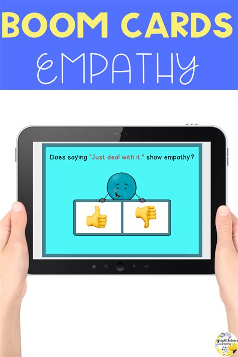 Empathy Boom Cards Distance Learning Empathy Activity In 2020