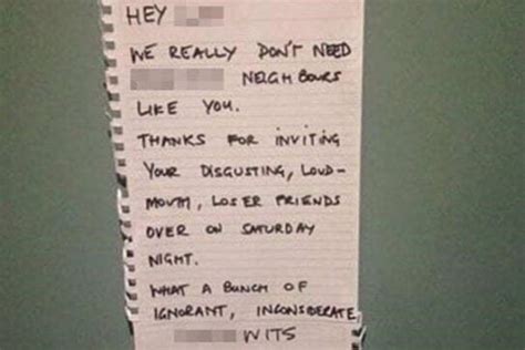 passive aggressive notes from neighbors with a white belt in conflict resolution 40 pics