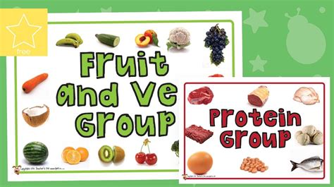 Food Group Posters Groups Poster Group Meals Teachers Pet