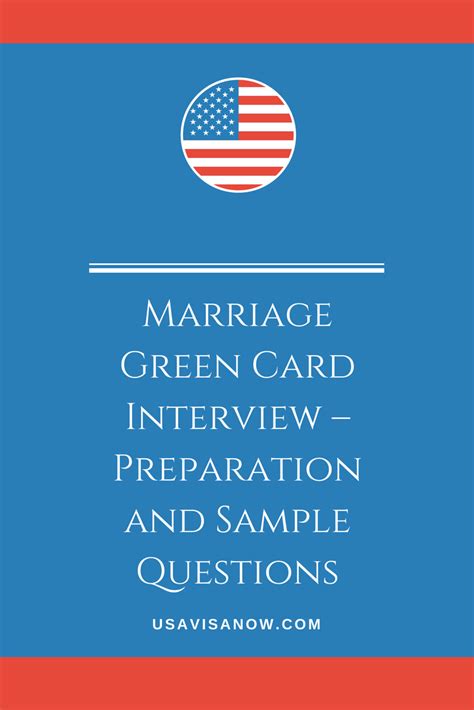 Such interviews are held normally only in the u.s. Marriage Green Card Visa Interview Preparing and Questions ...