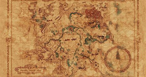 Legend Of Zelda Breath Of The Wild Full Map Maps Location Catalog Online