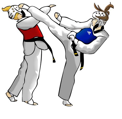 taekwondo vector illustration by digitalfragrance on deviantart