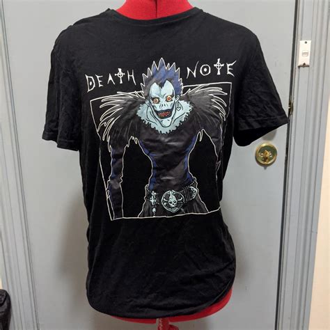 Death Note Ryuk Shinigami T Shirt Black With Print Depop