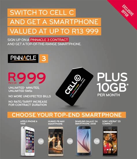 New Cell C Pinnacle Contracts Launched