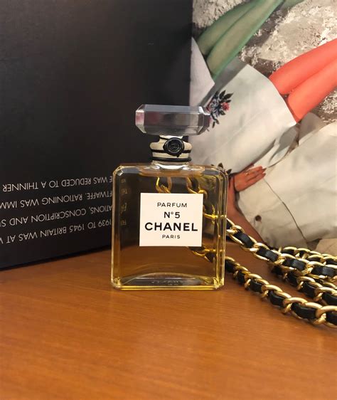 Authentic CHANEL No 5 Parfum 28 Ml 0 9 FL OZ Customized As Etsy