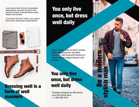 The Only Menswear Brochure Template Your Brand Needs In One Place