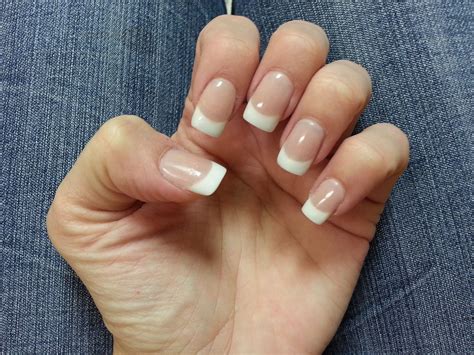 Wunderschönen French Manicure Nägel Pinterest Naegel Fruehling