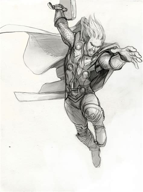 Pin By Naomi Robinson On Massive Black Reference Thor Drawing Thor
