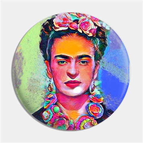 Frida Kahlo Frida Kahlo Art Pin Teepublic