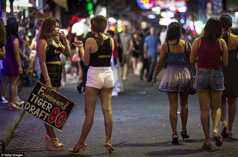 Girls On Walking Street In Pattaya Editorial Stock Image Image Of My