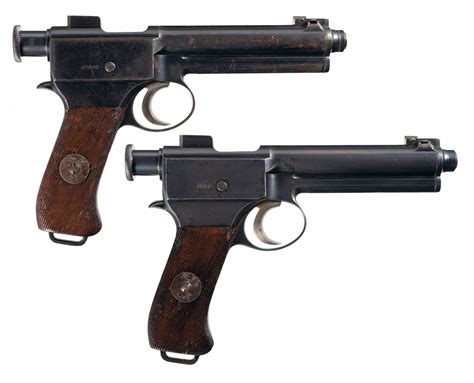 Two Roth Steyr Model 1907 Pistols A Roth Steyr Model 1907 Semi