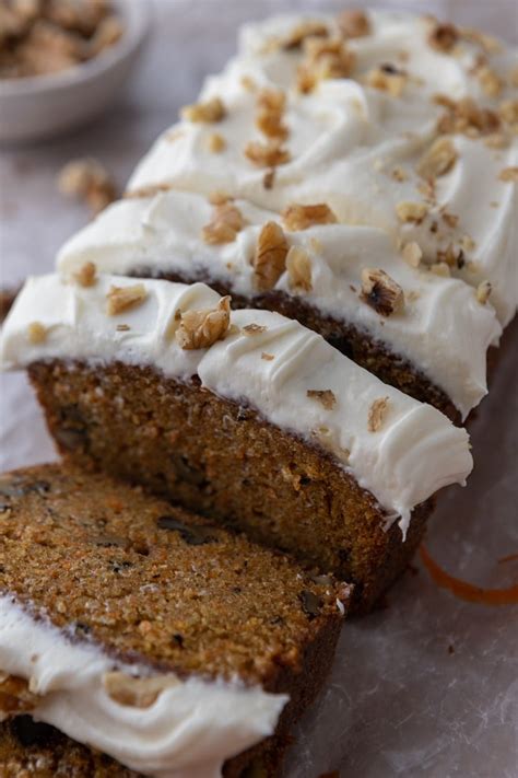 The Best Quick Carrot Cake Loaf Cake Recipe Lifestyle Of A Foodie