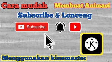 Cara Mudah Membuat Animasi Tombol Subscribe Dan Lonceng Menggunakan