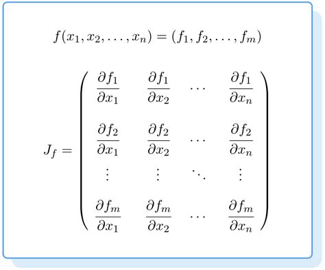 How to calculate the Jacobian matrix (and determinant)