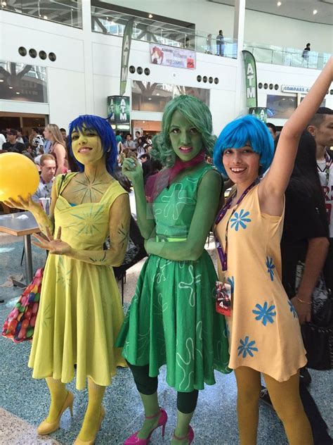Ax 2015 Inside Out Cosplay Halloween Outfits Inside Out Costume Cosplay