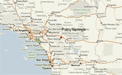 Palm Springs California Map Topographic Map Of Usa With States