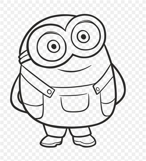 Top Cartoon Images To Color Minion Logo Drawing Minions Black And White