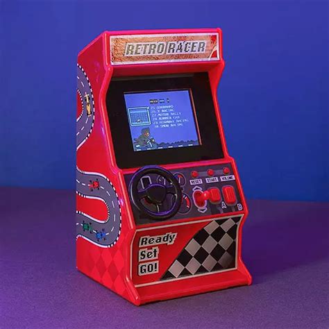Retro Mini Arcade Racing Game Kaleidoscope