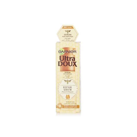 Some use hair serum as a detangler after hair washing, or even as a thermal protectant. Garnier Ultra Doux honey treasures repairing serum 50ml ...
