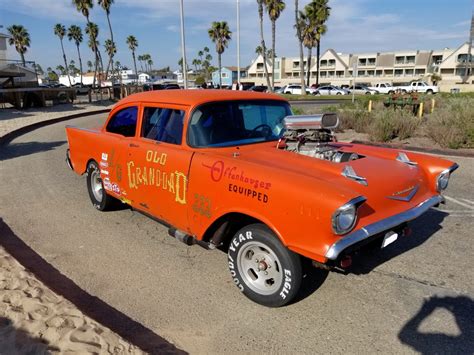 1957 Chevy Bel Air Gasser Old Granddad The Hamb