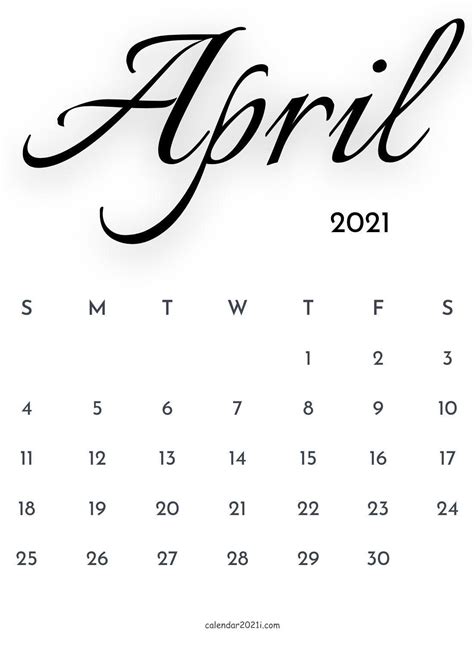 April 2021 Calendar Wallpapers Top Free April 2021 Calendar