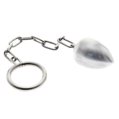 Steel Male Anal Butt Plug With Cock Ring And Chain Etsy