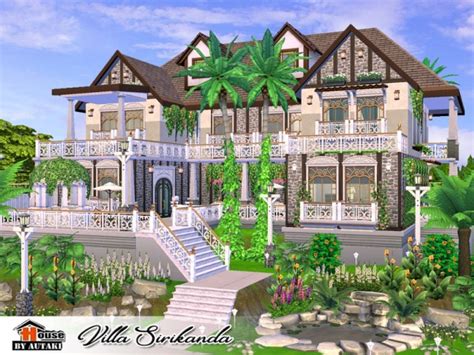 The Sims Resource Villa Sirikanda Nocc By Autaki • Sims 4 Downloads