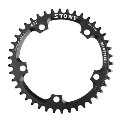 Stone 130bcd Round Chainring For Shimano 5700 6700 Sram Red Folding