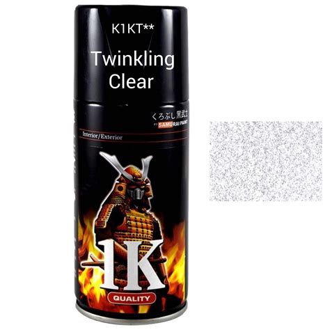 Buy Samurai Kurobushi Spray Paint 1k 2star K1kt Twinkling Clear