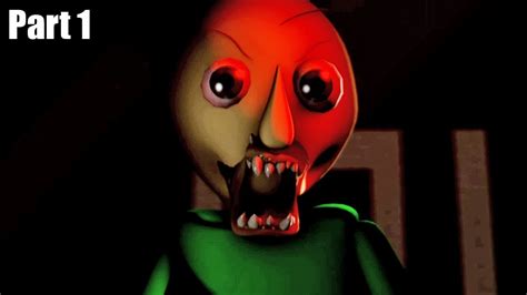 Scary Moments In Evil Baldi S Basics Animation Experiments With