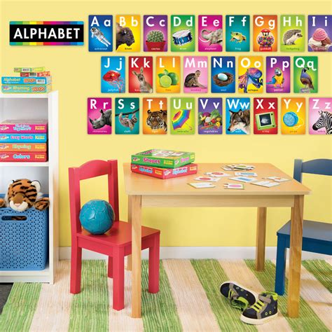 Alphabet Wall Cards And Decorations For Classrooms Trend Enterprises