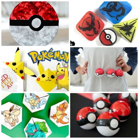 25 Pokémon Crafts For Kids On The Go Make And Takes Pokemon Craft