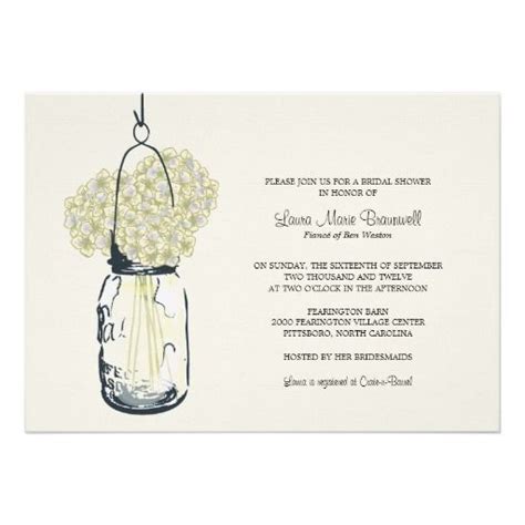Change Colors And Its V Cute Hydrangea And Mason Jar Bridal Shower