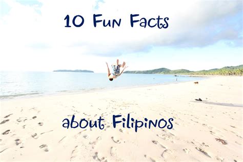 fun facts about filipinos